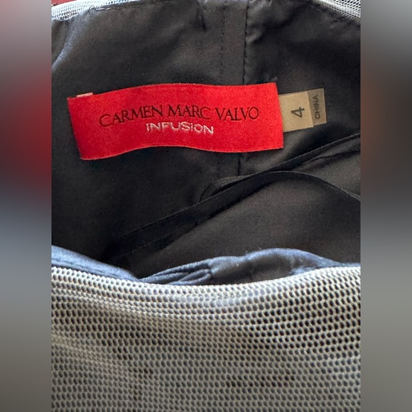 Carmen Marc Valvo Infusion Lace Dress - Picture 8 of 8